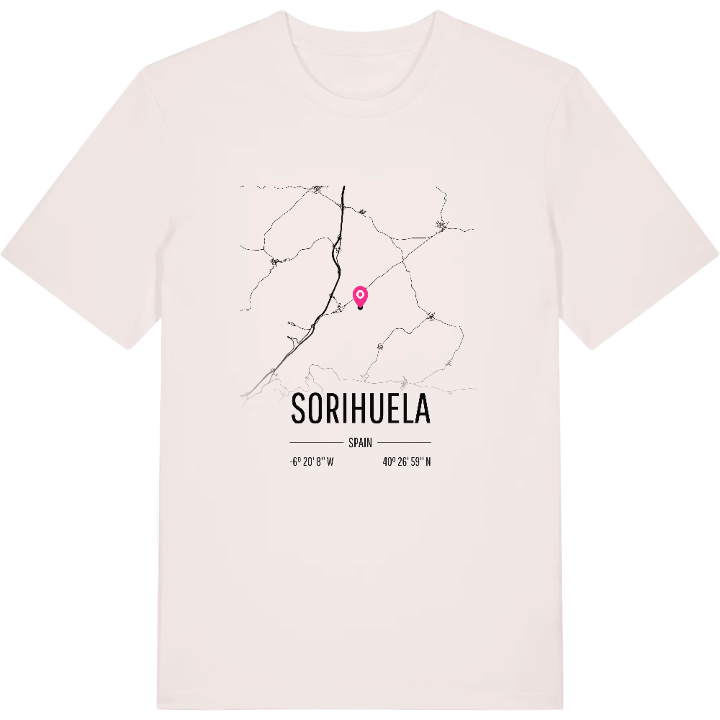 Sorihuela karta t-shirt – t-shirt från PinShirt