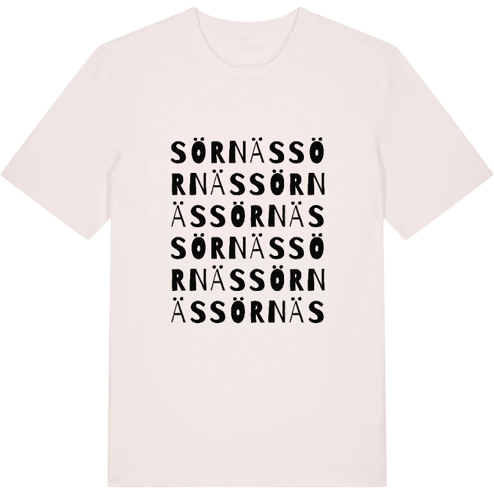 Sörnäs ordlek t-shirt – t-shirt från PinShirt