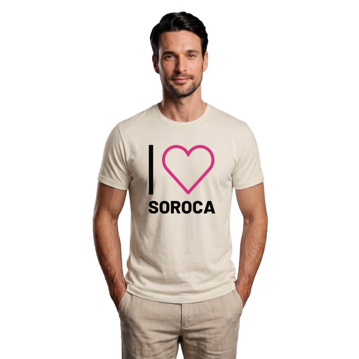 Jag älskar Soroca t-shirt stort tryck – t-shirt från PinShirt