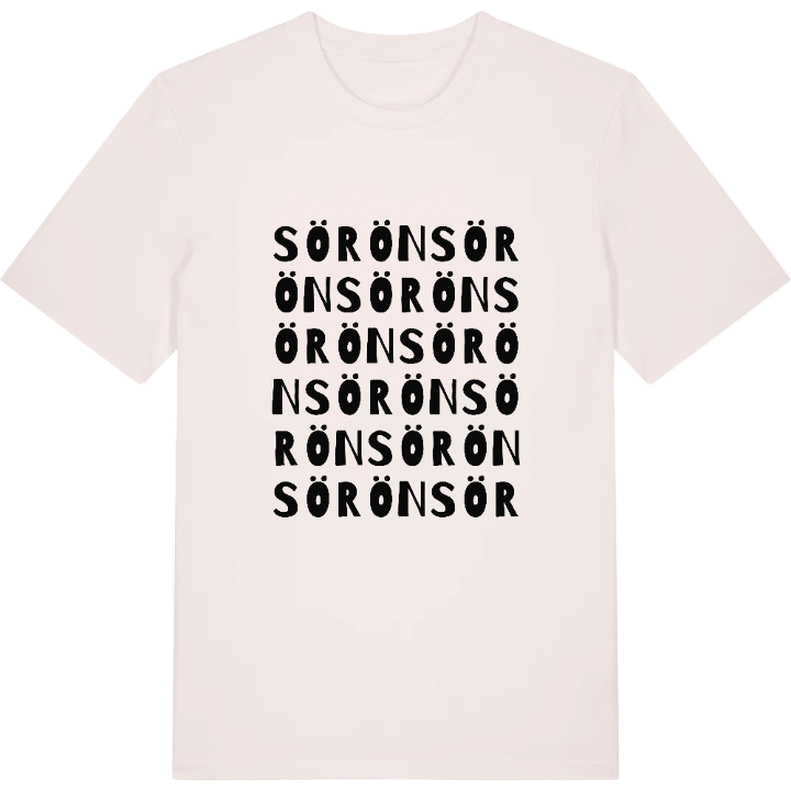 Sörön ordlek t-shirt – t-shirt från PinShirt