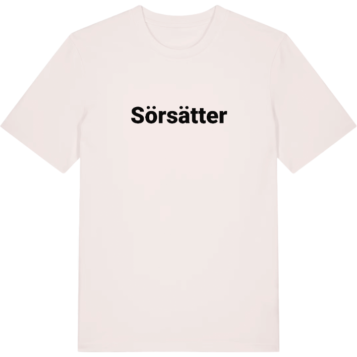 Sörsätter fetstil t-shirt – t-shirt från PinShirt