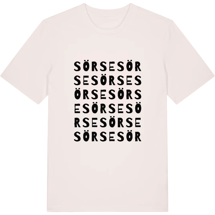 Sörse ordlek t-shirt – t-shirt från PinShirt