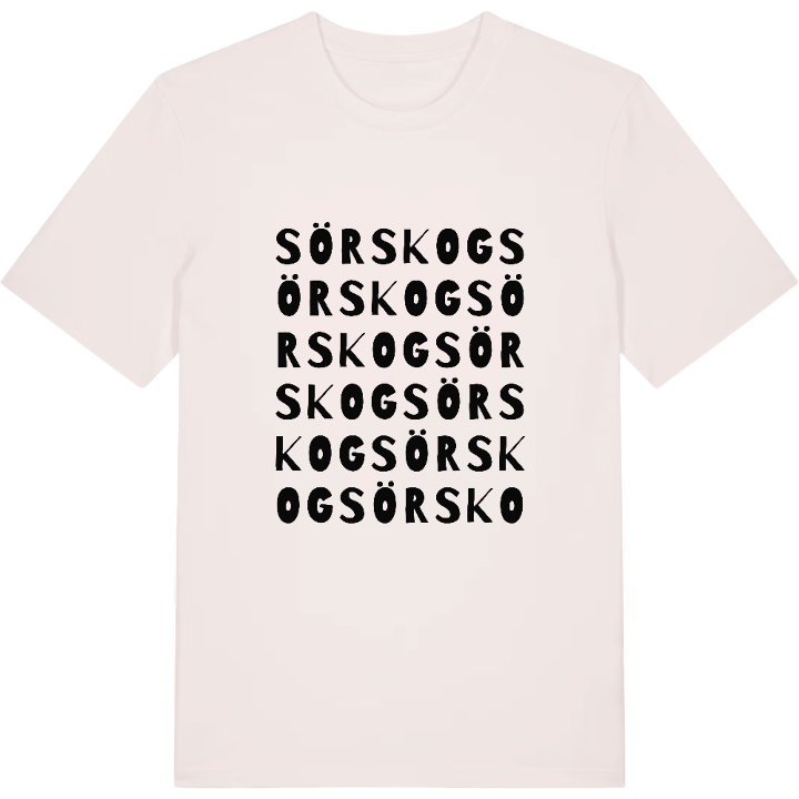 Sörskog ordlek t-shirt – t-shirt från PinShirt