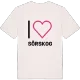 Jag älskar Sörskog t-shirt stort tryck
