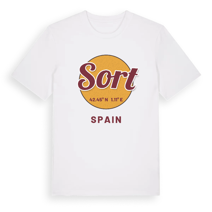 Sort cirkel t-shirt – t-shirt från PinShirt