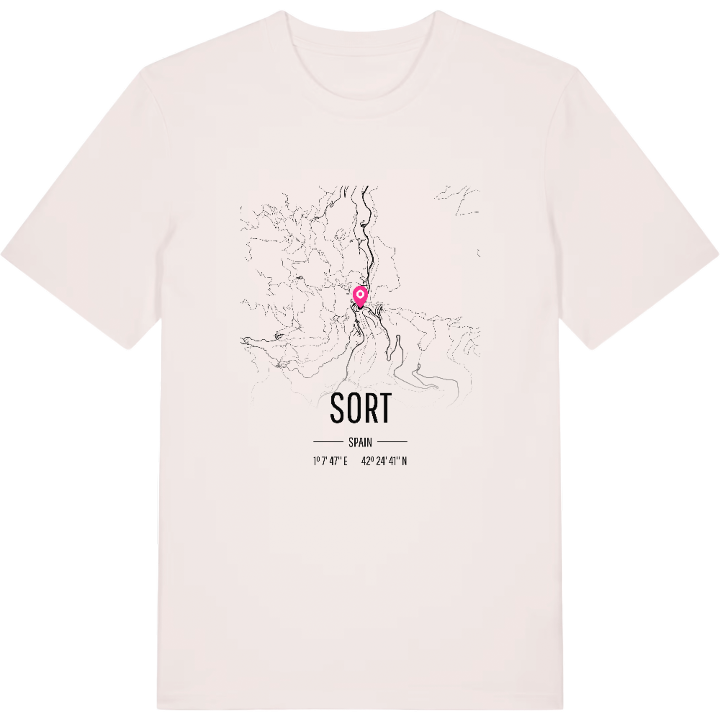 Sort karta t-shirt – t-shirt från PinShirt