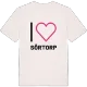Jag älskar Sörtorp t-shirt stort tryck
