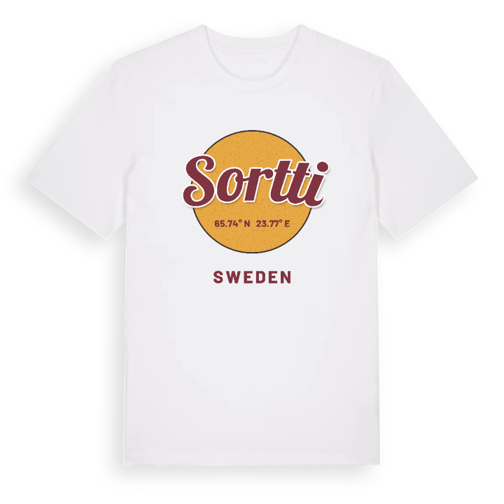 Sortti cirkel t-shirt – t-shirt från PinShirt