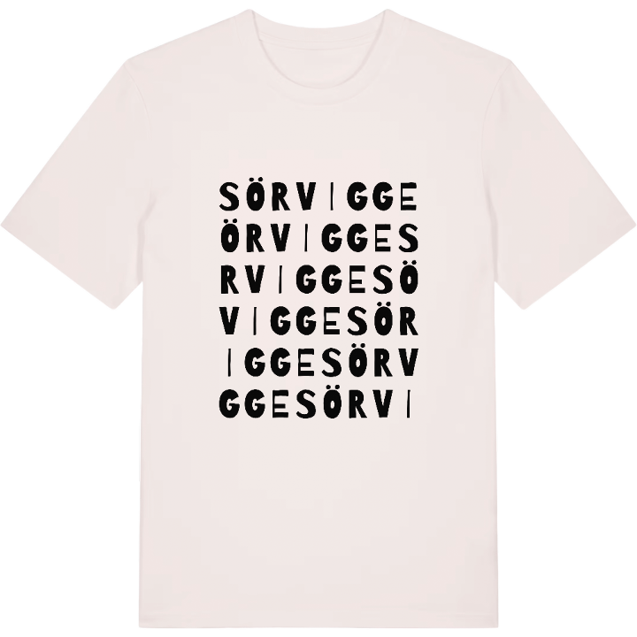 Sörvigge ordlek t-shirt – t-shirt från PinShirt
