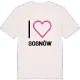 Jag älskar Sosnów t-shirt stort tryck