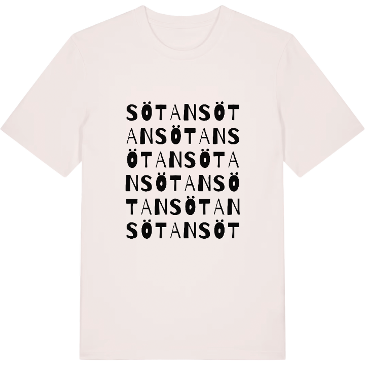 Sötan ordlek t-shirt – t-shirt från PinShirt