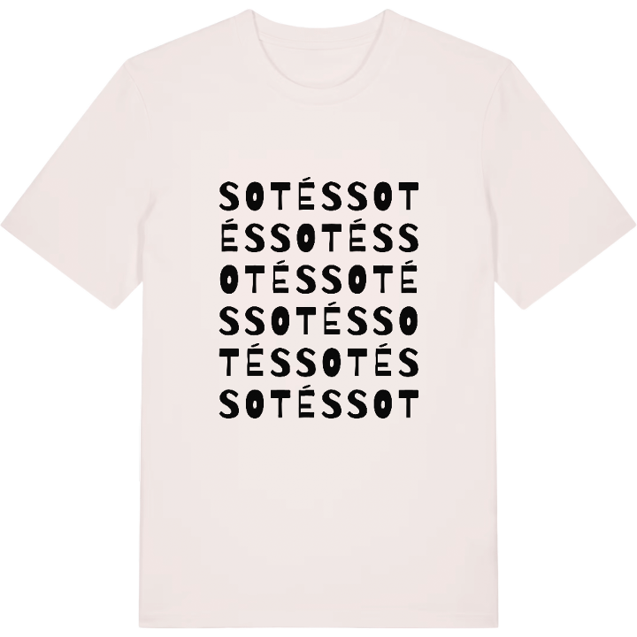 Sotés ordlek t-shirt – t-shirt från PinShirt