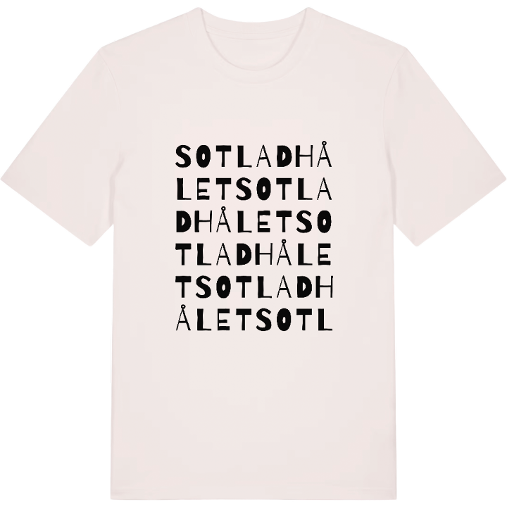 Sotladhålet ordlek t-shirt – t-shirt från PinShirt