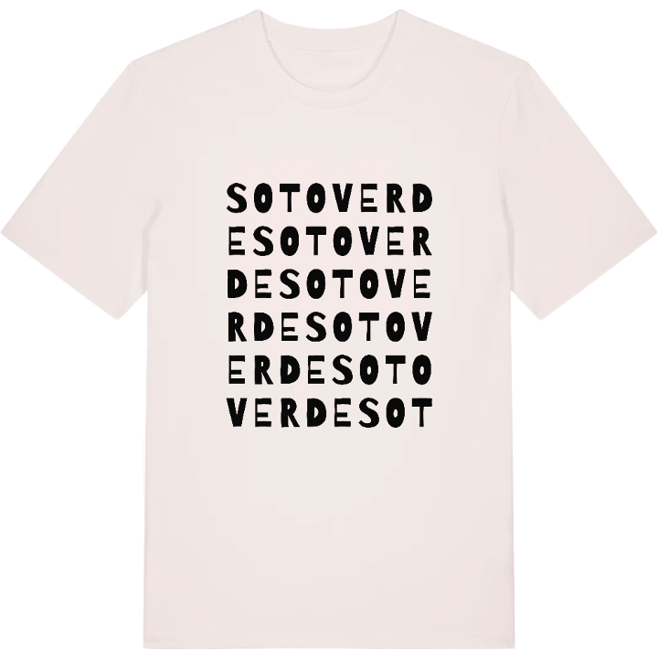 Sotoverde ordlek t-shirt – t-shirt från PinShirt