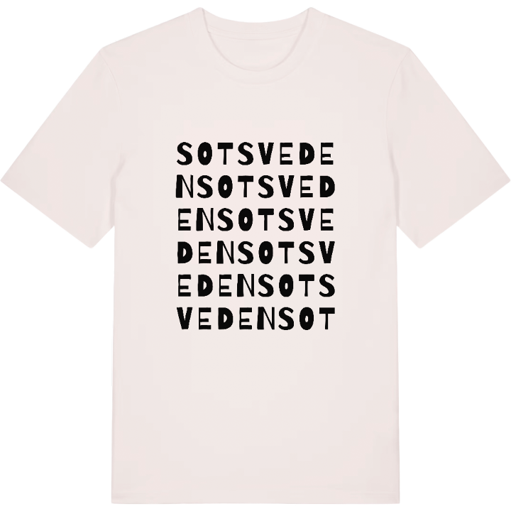 Sotsveden ordlek t-shirt – t-shirt från PinShirt