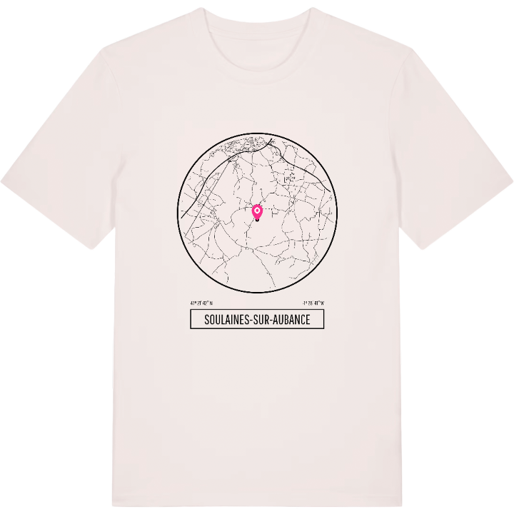Soulaines-sur-Aubance t-shirt – t-shirt från PinShirt