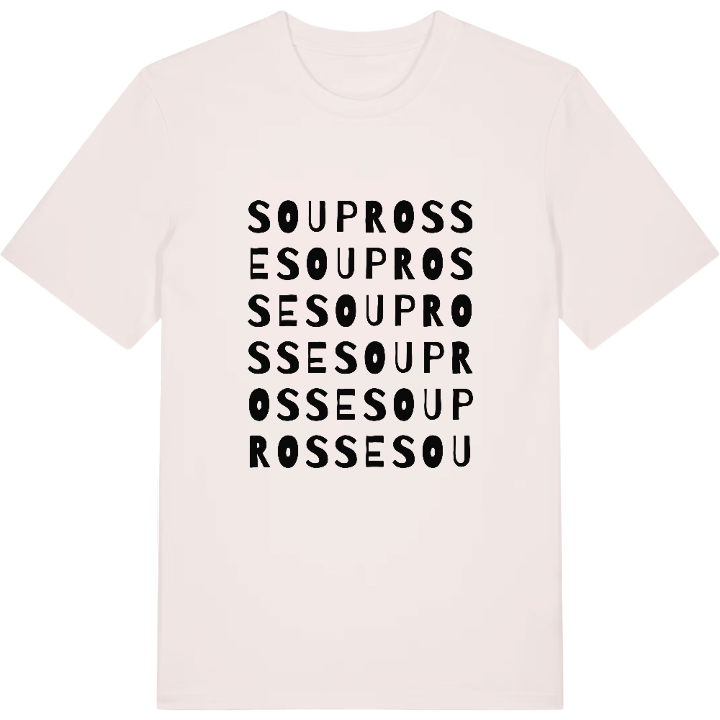 Souprosse ordlek t-shirt – t-shirt från PinShirt