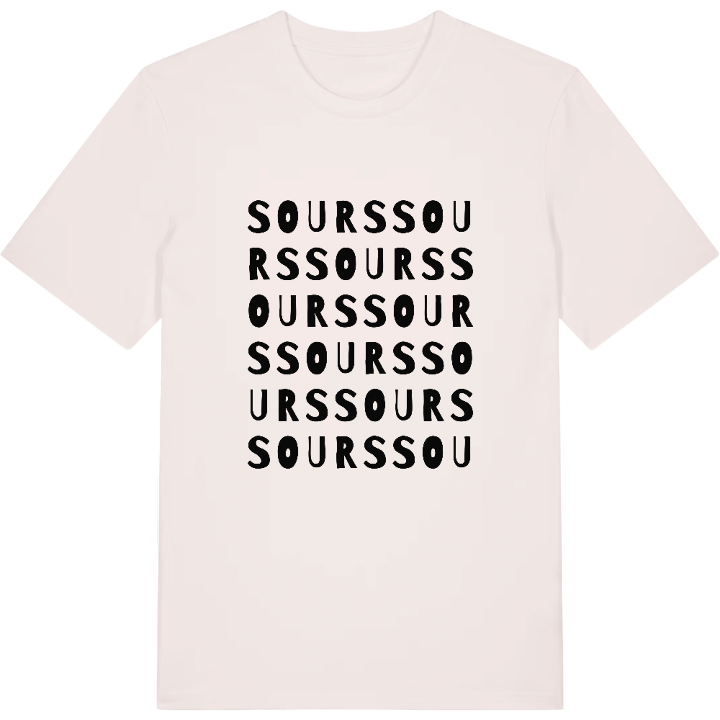 Sours ordlek t-shirt – t-shirt från PinShirt