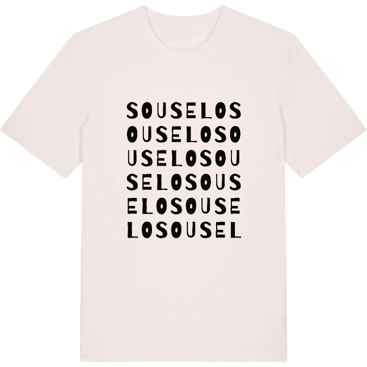 Souselo ordlek t-shirt – t-shirt från PinShirt