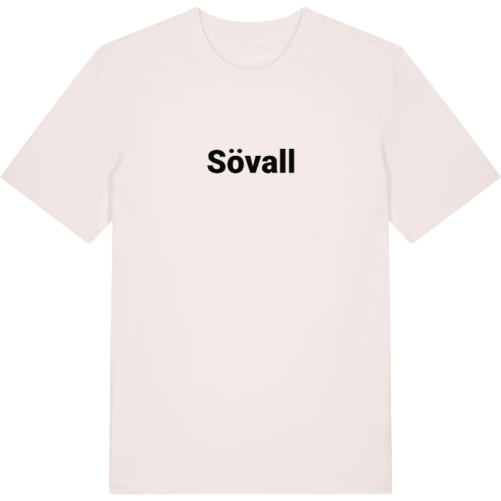 Sövall fetstil t-shirt – t-shirt från PinShirt