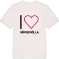 Jag älskar Sövdemölla t-shirt stort tryck