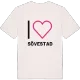 Jag älskar Sövestad t-shirt stort tryck