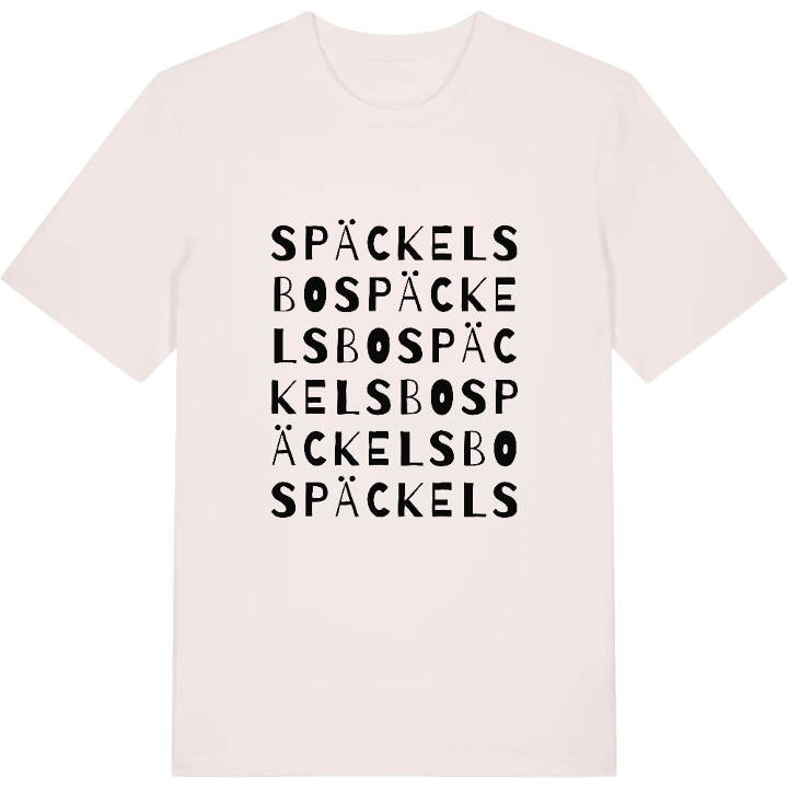 Späckelsbo ordlek t-shirt – t-shirt från PinShirt