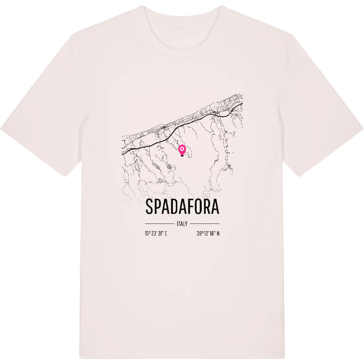 Spadafora karta t-shirt – t-shirt från PinShirt