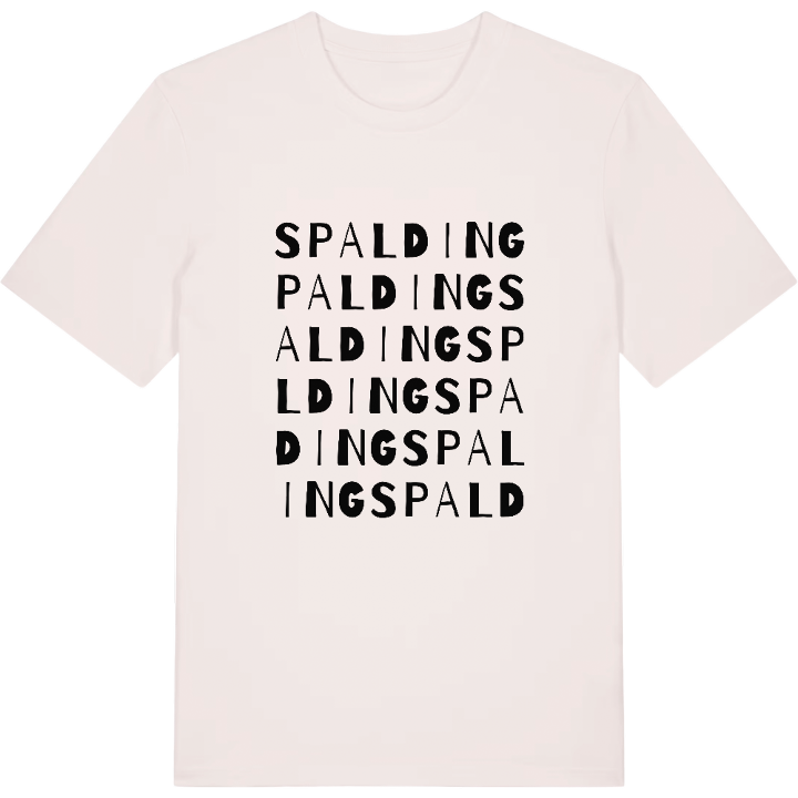 Spalding ordlek t-shirt – t-shirt från PinShirt