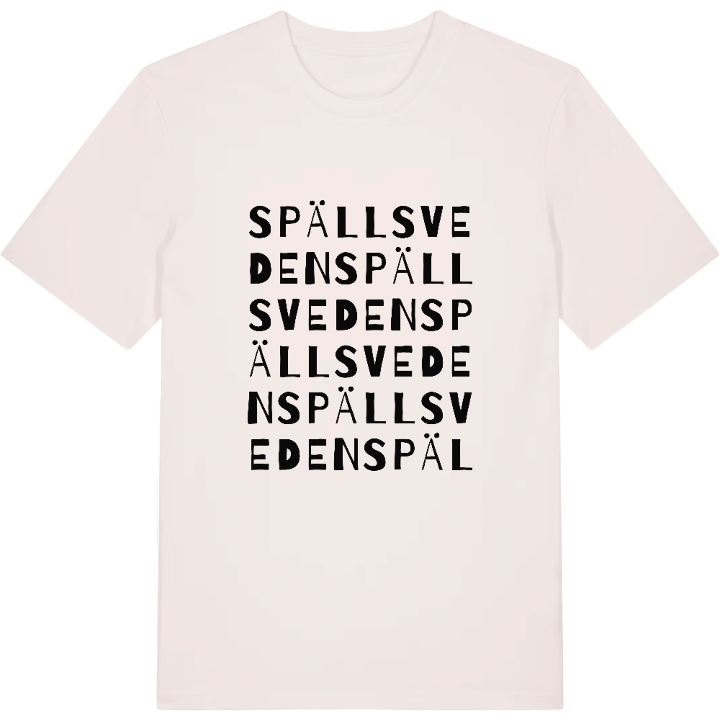 Spällsveden ordlek t-shirt – t-shirt från PinShirt
