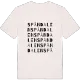 Spåndalen ordlek t-shirt