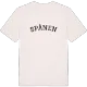 Spånen böjd t-shirt