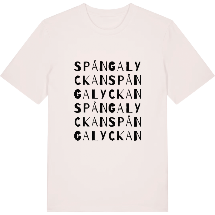 Spångalyckan ordlek t-shirt – t-shirt från PinShirt