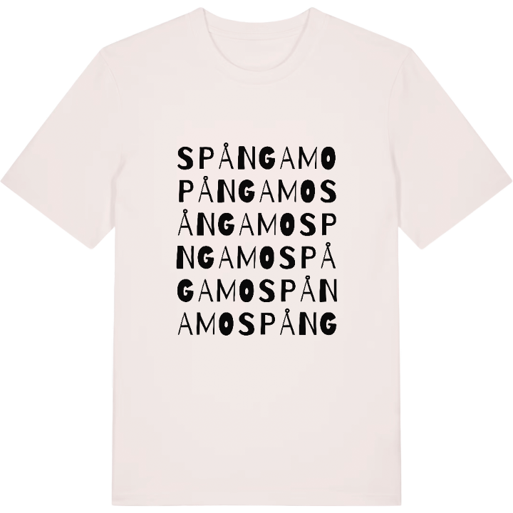 Spångamo ordlek t-shirt – t-shirt från PinShirt