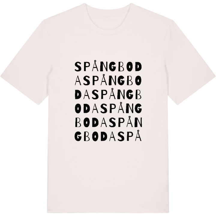 Spångboda ordlek t-shirt – t-shirt från PinShirt