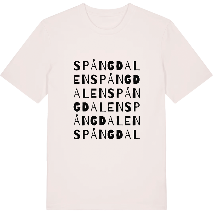 Spångdalen ordlek t-shirt – t-shirt från PinShirt