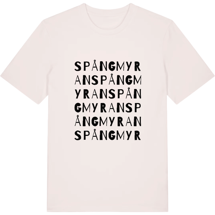 Spångmyran ordlek t-shirt – t-shirt från PinShirt