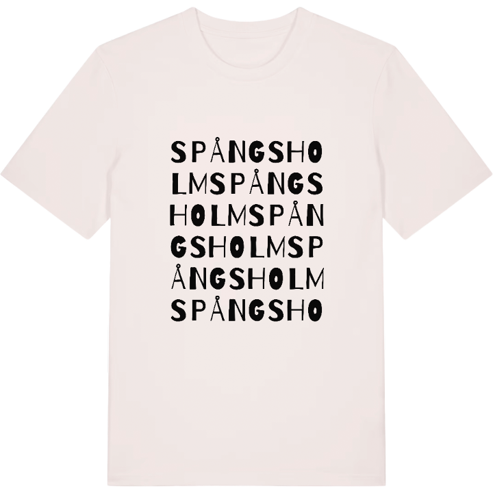 Spångsholm ordlek t-shirt – t-shirt från PinShirt