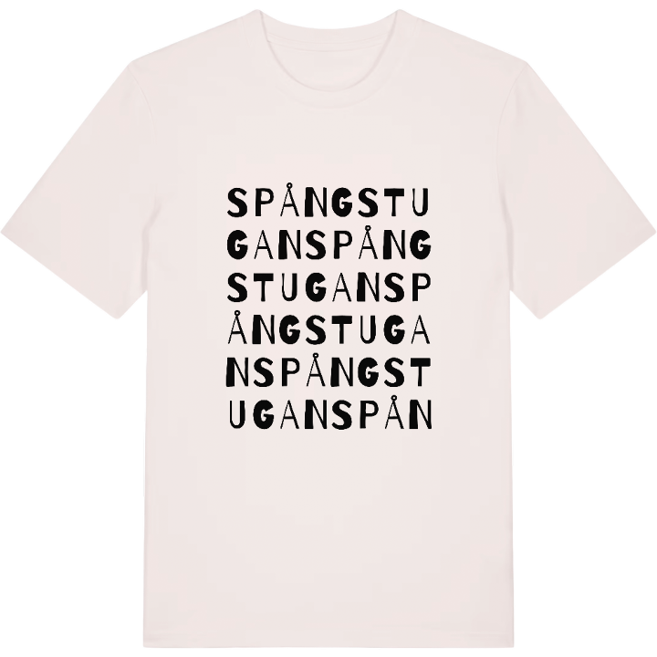 Spångstugan ordlek t-shirt – t-shirt från PinShirt