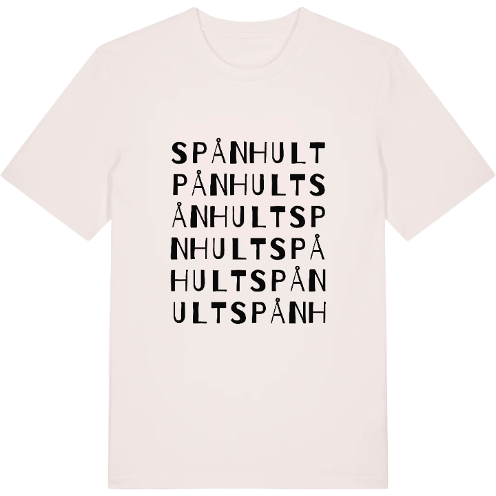 Spånhult ordlek t-shirt – t-shirt från PinShirt