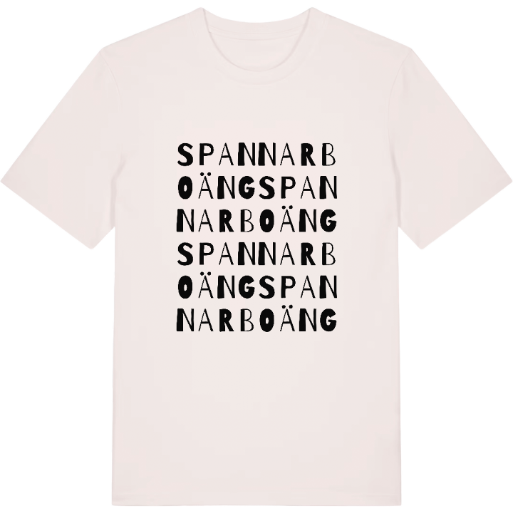 Spannarboäng ordlek t-shirt – t-shirt från PinShirt