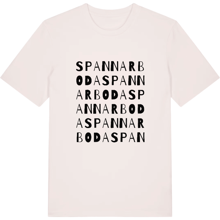 Spannarboda ordlek t-shirt – t-shirt från PinShirt