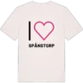Jag älskar Spånstorp t-shirt stort tryck