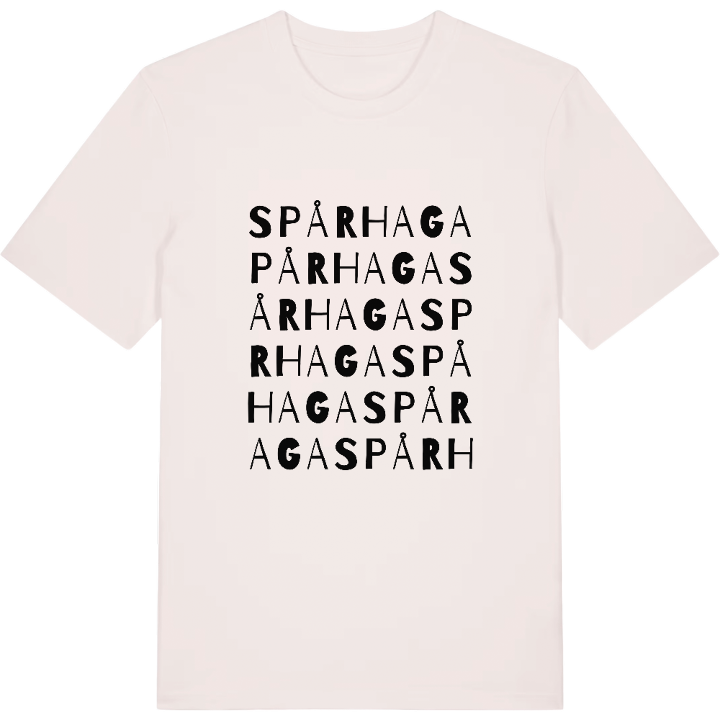 Spårhaga ordlek t-shirt – t-shirt från PinShirt