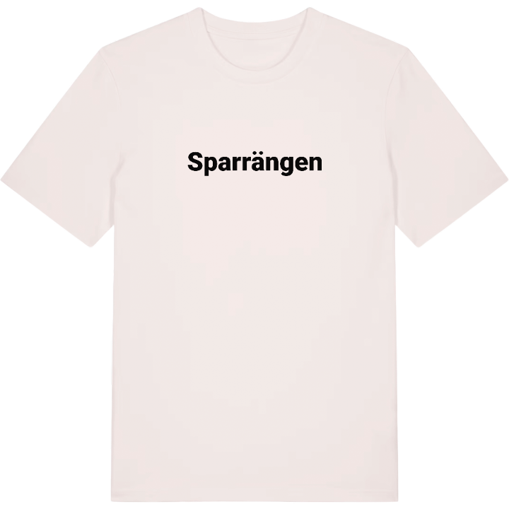 Sparrängen fetstil t-shirt – t-shirt från PinShirt