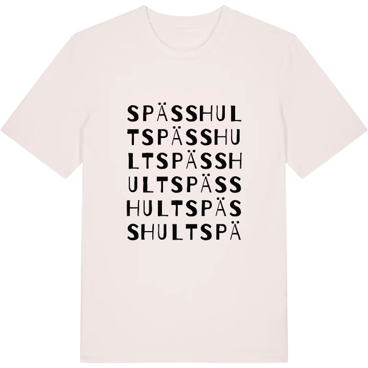 Spässhult ordlek t-shirt – t-shirt från PinShirt