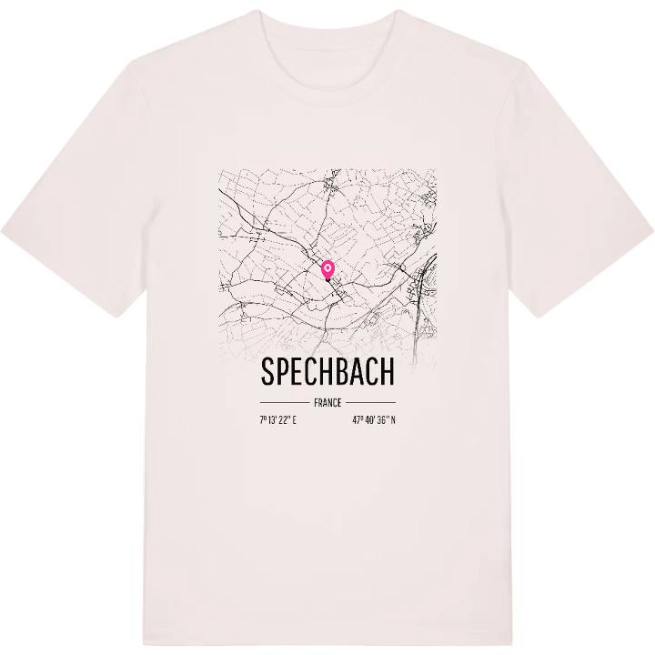 Spechbach karta t-shirt – t-shirt från PinShirt