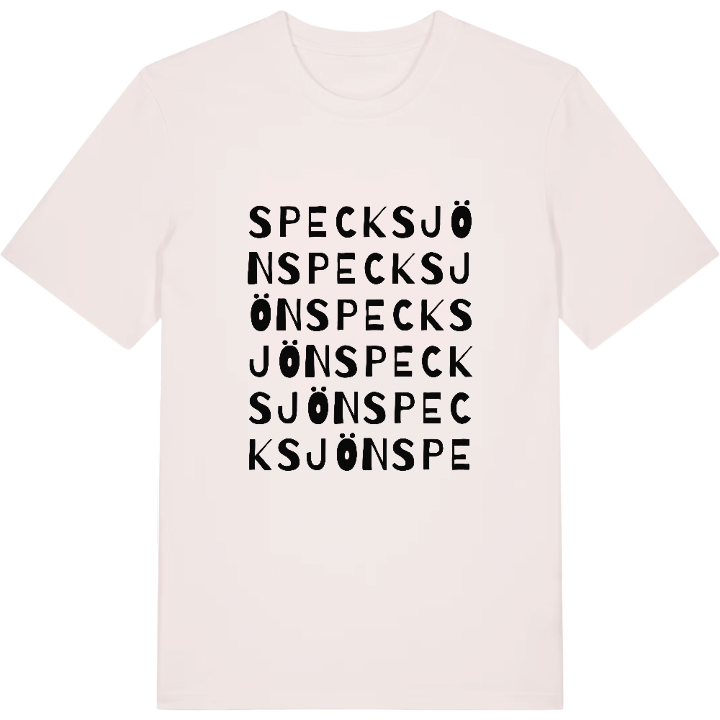 Specksjön ordlek t-shirt – t-shirt från PinShirt