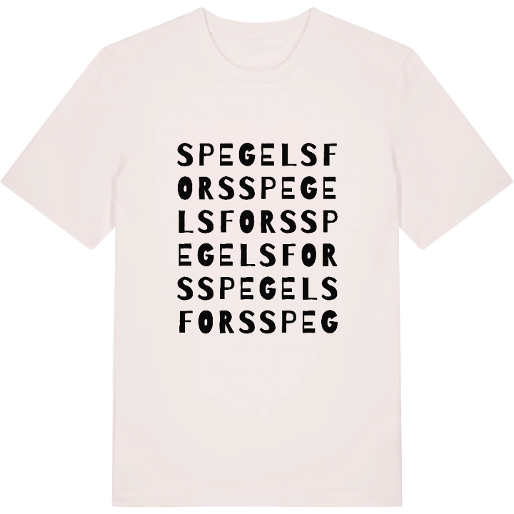 Spegelsfors ordlek t-shirt – t-shirt från PinShirt