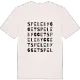 Spelebygget ordlek t-shirt